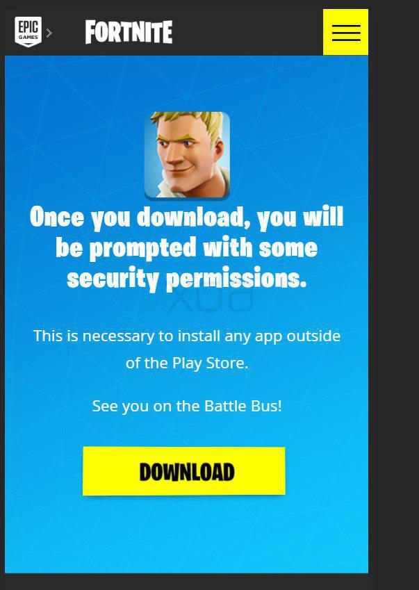 فورتنایت در پلی استور ۲