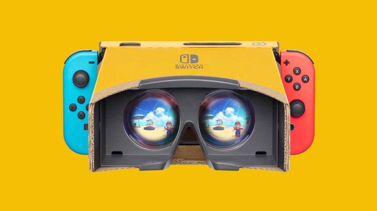 پشتیبانی Labo VR برای Zelda: Breath of the Wild و Super Mario Odyssey