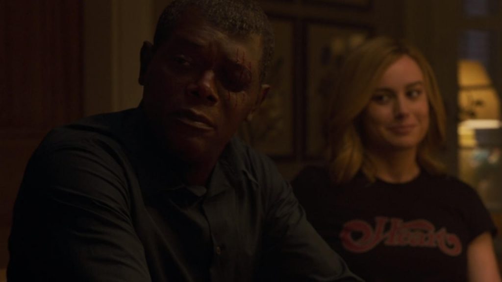 ساموئل ال جکسون در فیلم Captain Marvel