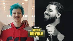 استریم نینجا و دریک در بازی Fortnite