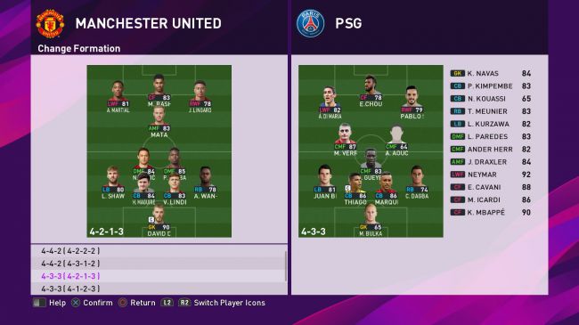 راهنمای PES 2020 بهترین ترکیب - 4-2-1-3