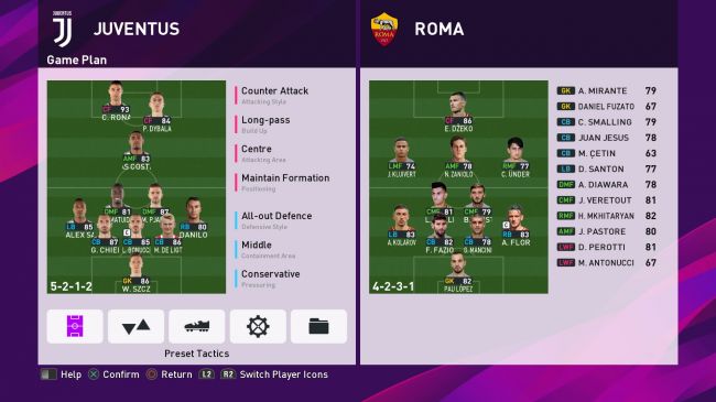راهنمای PES 2020 بهترین ترکیب - 5-2-1-2