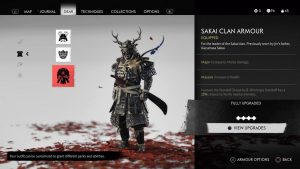 Ghost of Tsushima Best Armour