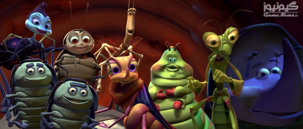 انیمیشن زندگی حشره bugs life