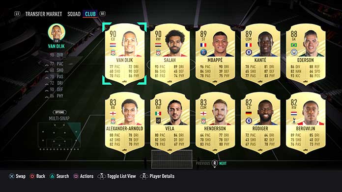 آلتیمیت تیم FIFA 21