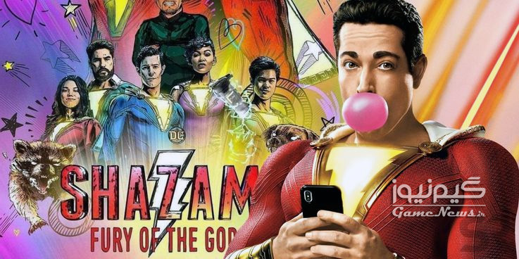 Shazam! Fury of the Gods همه فیلم های DC