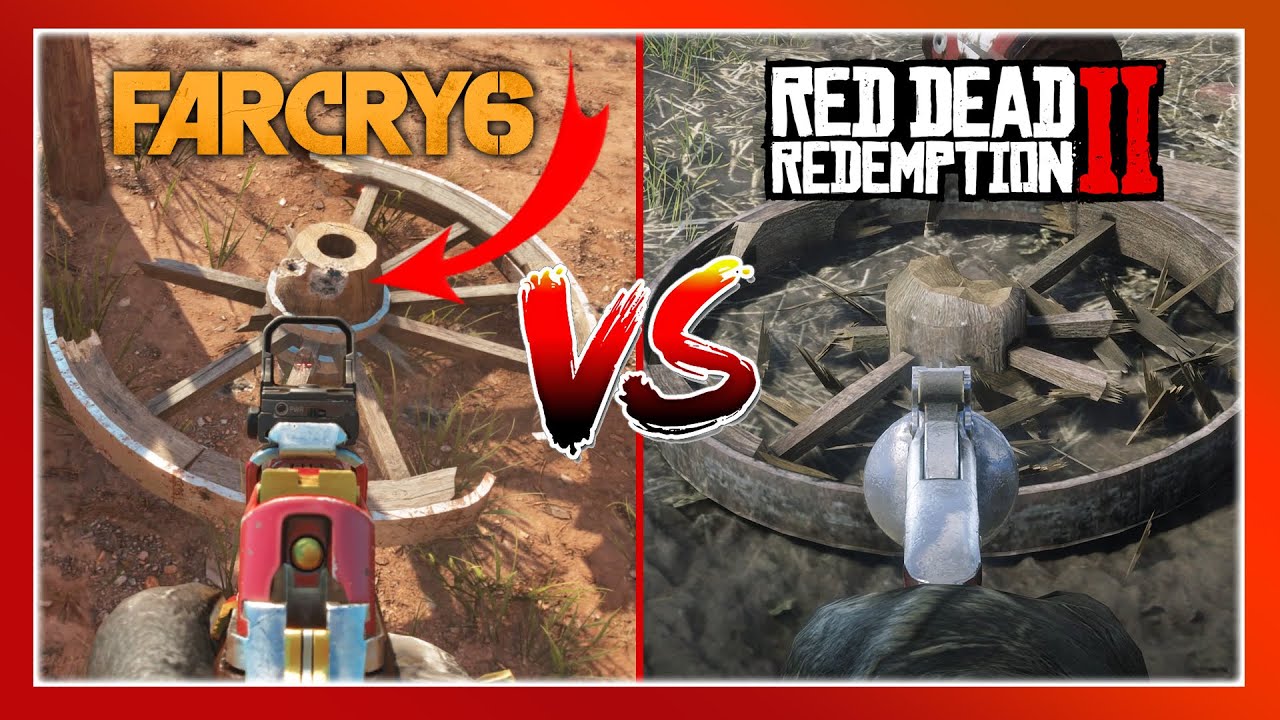 مقایسه گرافیکی Far Cry 6 با Red Dead Redemption 2