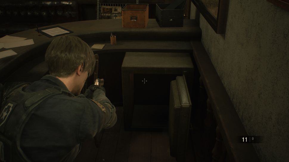رمز گاوصندوق و قفل کمدها در بازی Resident Evil 2