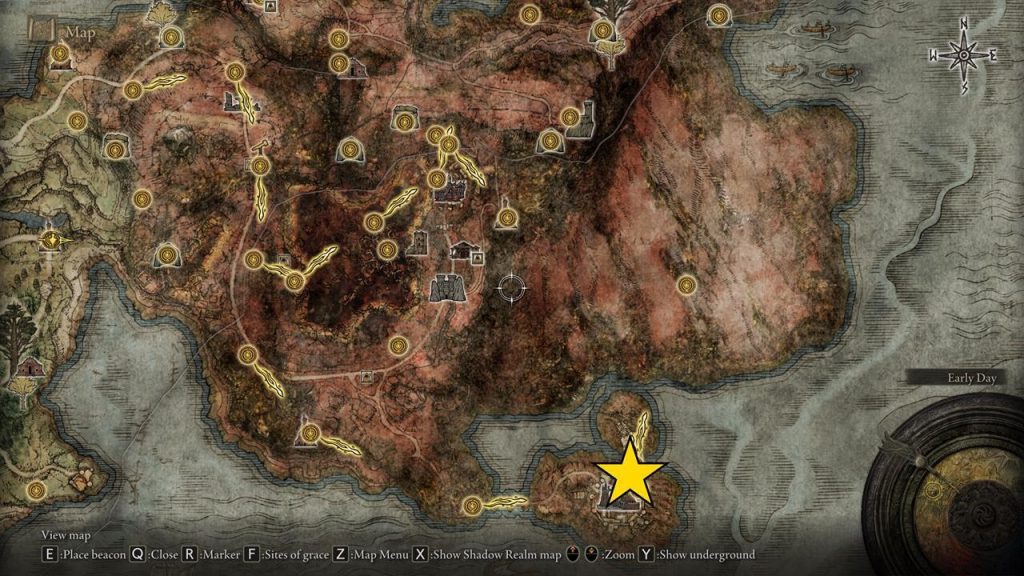 مکان Starscourge Radahn - چگونه کمپین بسته الحاقی Shadow of the Erdtree را شروع کنیم؟