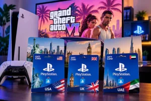 خرید GTA 6 با گیفت کارت پلی استیشن